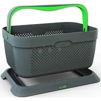 Nákupní taška LUXUSNÍ NÁKUPNÍ KOŠÍK RATI BASKET zelený