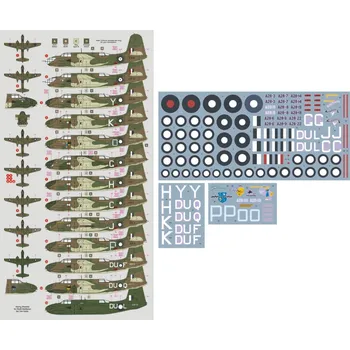 Plastikový model DK decals 1/72 No.22 Sqn RAAF - part 1 (13x camo)
