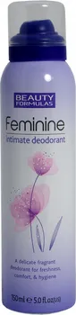 Intimní hygienický prostředek Beauty Formulas Feminine intimní deodorant 150 ml