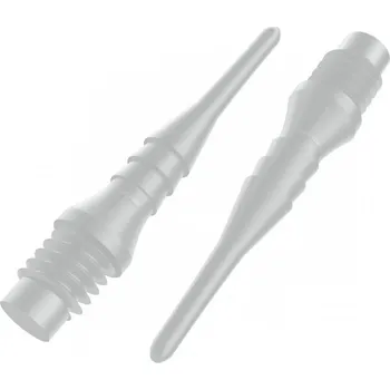 Příslušenství pro šipky Bulls Hroty Bull's Tefo-X Shark bílé 50 ks