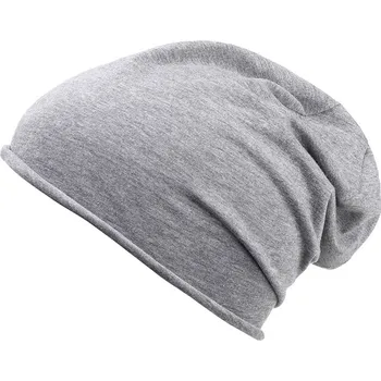 Čepice Daiber - čepice Čepice Bio Cotton Beanie MB7113 Barva: Šedá vřesová