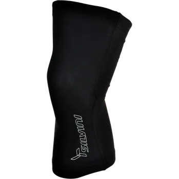 cyklistický dres SILVINI návleky thermo cyklistické kolena TUBO UA498 black Varianta: L