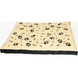 Samohýl Exclusive Matrace nylon Sucharda béžovo/černá tlapka 120 x 100 x 10 cm