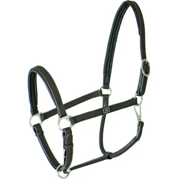 Vybavení pro koně Kožená ohlávka Supreme Barva: Hnědá, Velikost: Full