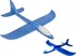 ISO 10487 LED Pěnové házecí letadlo 47 x 48 cm modré