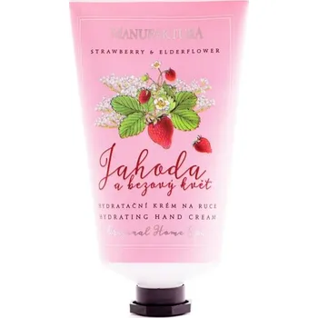 Péče o ruce Recenze MANUFAKTURA Hydratační krém na ruce Jahoda & Bezový květ 75 ml