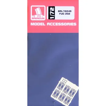 Plastikový model Brengun 1/72 FUG 202 German radar antenna (PE set)