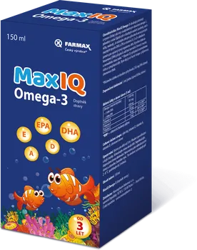 Přírodní produkt Neuraxpharm MaxIQ Omega-3 150 ml