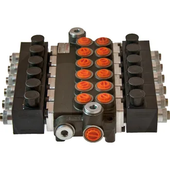 Příslušenství pro stavební techniku Badestnost Hydraulický rozvaděč elektricky ovládaný 6/50 12 VDC