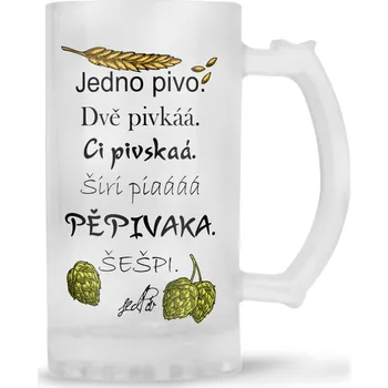 Sklenice Korbel pivóó