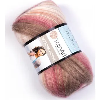 Příze YarnArt Příze Yarn Art Angora active 853 světlá béžovo-hnědá