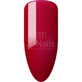 Přípravek na nehty X-NAILS gel lak Amazing Line, 5 ml - METALLIC WINE
