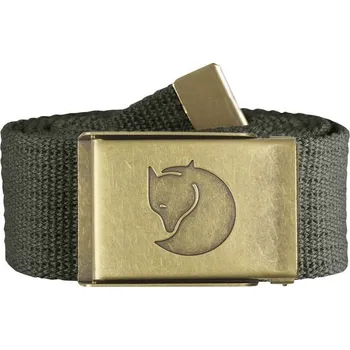 Opasek Fjällräven Canvas Brass Belt 4 cm.