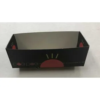 Jednorázové nádobí Papírový obal POE potisk Krokety [250 ks],rychlé dodání