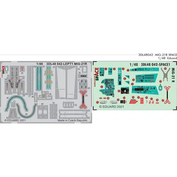 Plastikový model Eduard 1/48 MiG-21R SPACE (EDUARD)