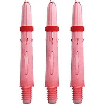 Příslušenství pro šipky L-Style Násadky LARO 2BA clear red Velikost: C190