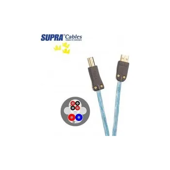 Příslušenství ke zvukové technice USB kabel:Supra USB 2.0 Excalibur A-B / 5,0m