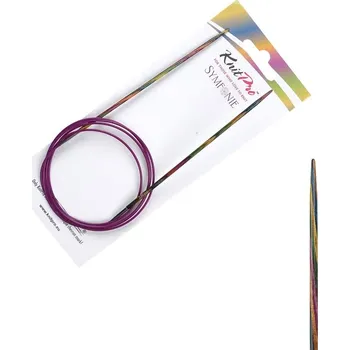 Jehlice KnitPro Symfonie kruhové fixní jehlice 2,5mm 120cm (KnitPro Symfonie kruhové jehlice 2,5mm 120cm)