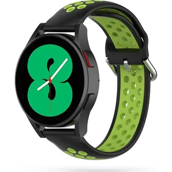 Tech-Protect Řemínek pro Samsung Galaxy Watch 40mm / 42mm / 44mm / 46mm - Tech-Protect, Softband Black/Lime