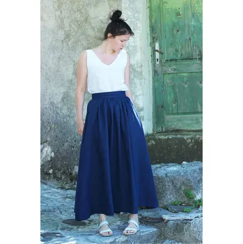 Dámská sukně Lotika Autorská česká maxi sukně Lotika 100% len Premium quality 706519