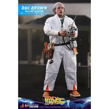 Figurka Back o he Future - sběratelská figurka Doc Brown (Deluxe Version) Movie Masterpiece 30 cm