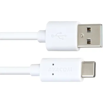 Avacom USB/USB-C 120 cm bílý