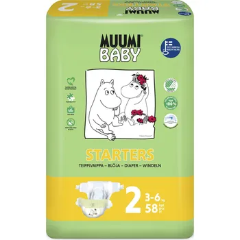 jednorázová plena Moomin Baby Mini 3-6 kg