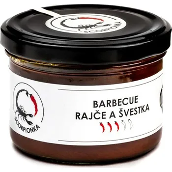 Omáčka Scorpionka Barbecue omáčka rajče a švestka