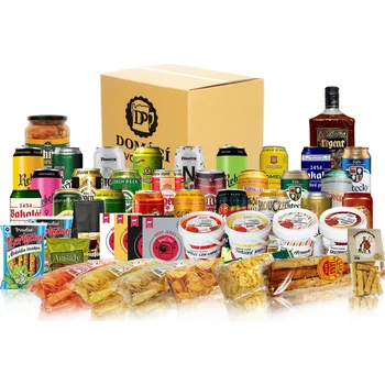 Pivo Domácí pivotéka Dárková sada piv v plechu MEGA 0°-14° 26 x 0,5 l 21 pochutin 1 likér (set)