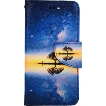 Pouzdro na mobilní telefon Pouzdro iPhone SE 2020 knížkové Noční obloha (kryt neboli obal na iPhone SE 2020)