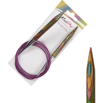 Jehlice KnitPro Symfonie kruhové fixní jehlice 10mm 150cm (KnitPro Symfonie kruhové jehlice 10mm 150cm)