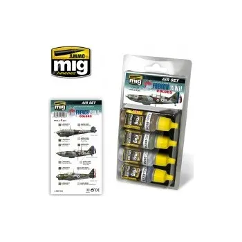 Modelářská barva AMMO by Mig Jimenez FRENCH WWII AIRCRAFT COLORS