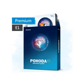 Finanční software POHODA E1 2026 Premium (základní přístup pro jeden počítač)