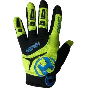 Cyklistické rukavice Rukavice - HAVEN Demo - modrozelená XS