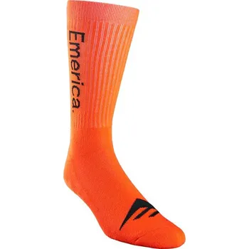 Pánské ponožky Ponožky Emerica Pure Crew orange