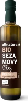 Rostlinný olej Allnature Sezamový olej Bio 250 ml