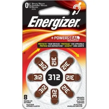 Článková baterie Baterie Energizer ultra 312