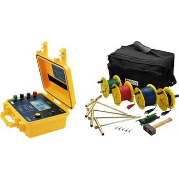 Revizní přístroj C.A 6462 + 100 M KIT - Měřič zemních odporů