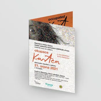 Speciální papír Skládaná karta A4 - křída lesklá