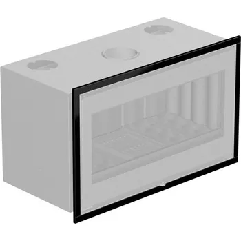 Krbová kamna La Nordica - Ocelový rámeček Steel čtyřstranný pro Inserto 100 Wide - černá ocel