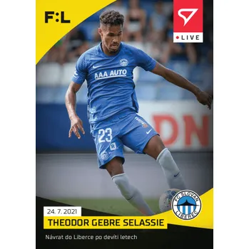 Karetní hra Fotbalové karty Fortuna Liga 2021-22 - L-004 Theodor Gebre Selassie