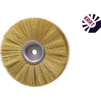 Brusný kartáč Kotoučový kartáč 250 mm - mosaz vlnitá, 0,20 mm , 250x30x20 mm