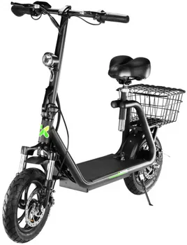 Elektrokoloběžka X-scooters XS01-500-B-SA 500 W 2021 černá