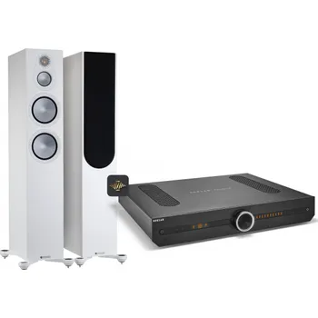 Elektronika Monitor Audio Silver 7G 300 + Roksan Attessa Streaming set - bílá