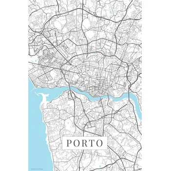 Plakát Plakát, Obraz - Porto white, POSTERS