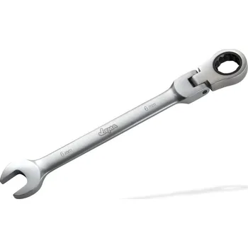 Klíč DEMA Ráčnový očko-vidlicový klíč s kloubem 6 mm