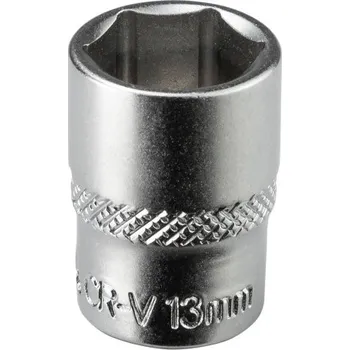 Gola hlavice DEMA Nástrčný klíč / ořech krátký 13 mm 1/4"