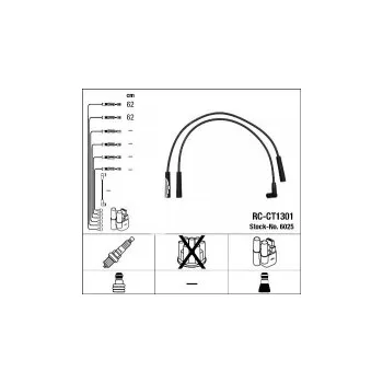 Zapalovací kabel Sada kabelů pro zapalování NGK RC-CT1301