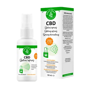 Ústní sprej Zelená Země CBD ústní sprej 50 ml
