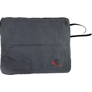 Pelíšek pro psa Outchair Vyhřívaná podložka pro psy 90 x 75 cm šedá